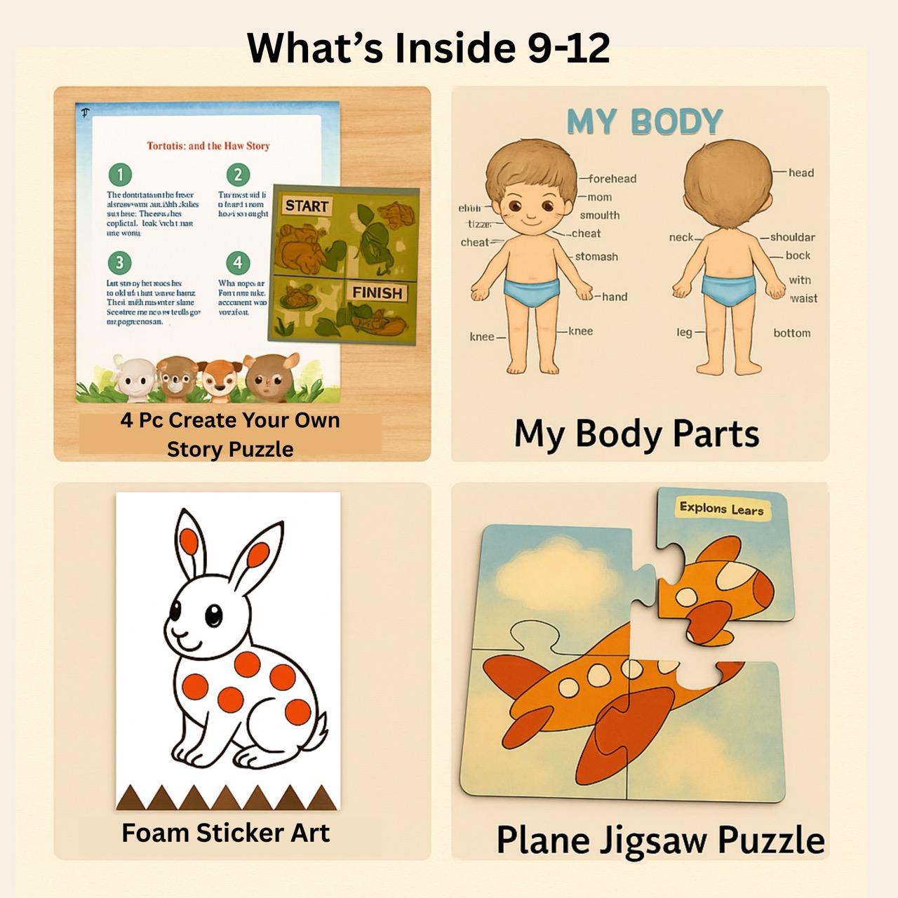 Montessori Learning Kit for 2-Year-Olds | Early Skill Development