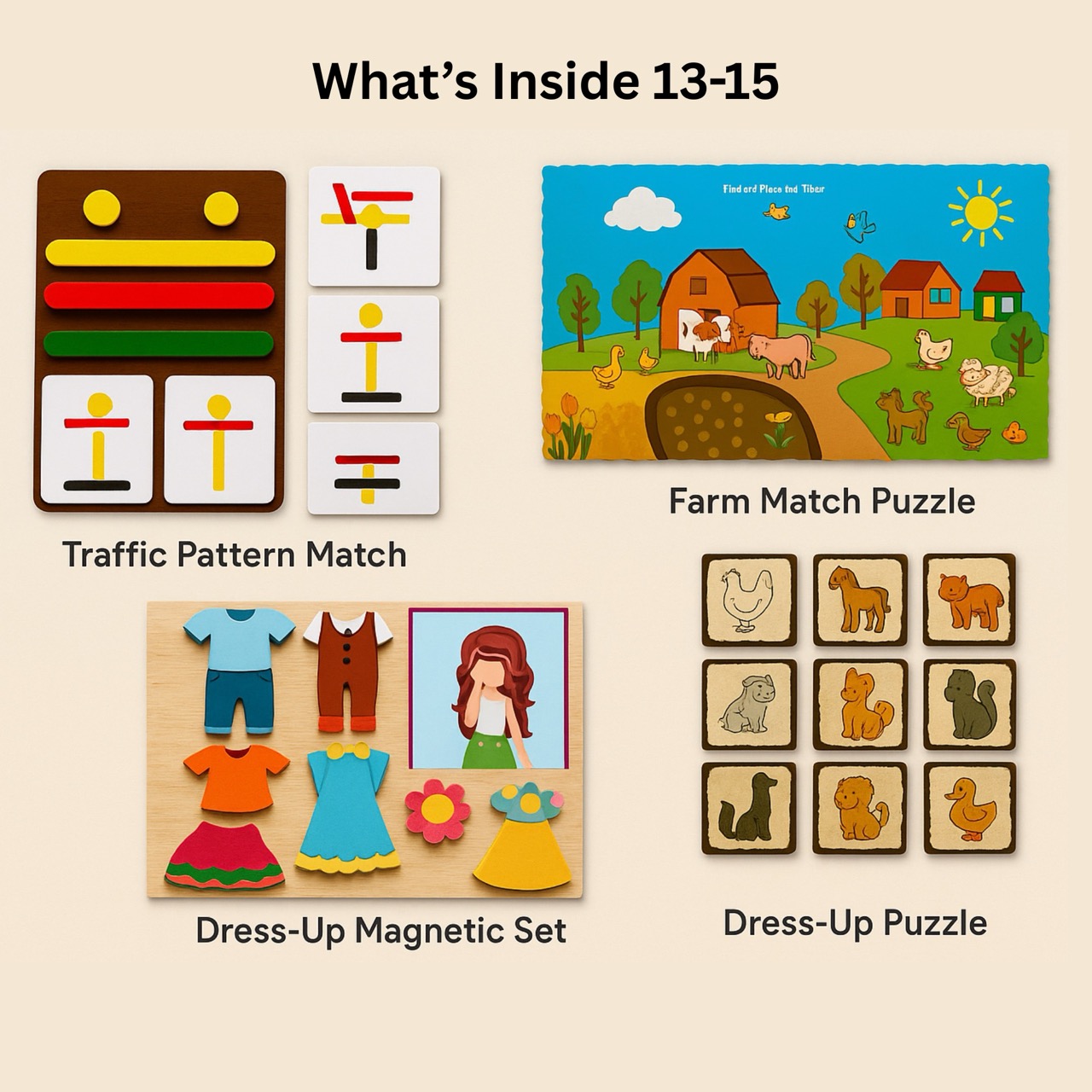 Montessori Learning Kit for 2-Year-Olds | Early Skill Development