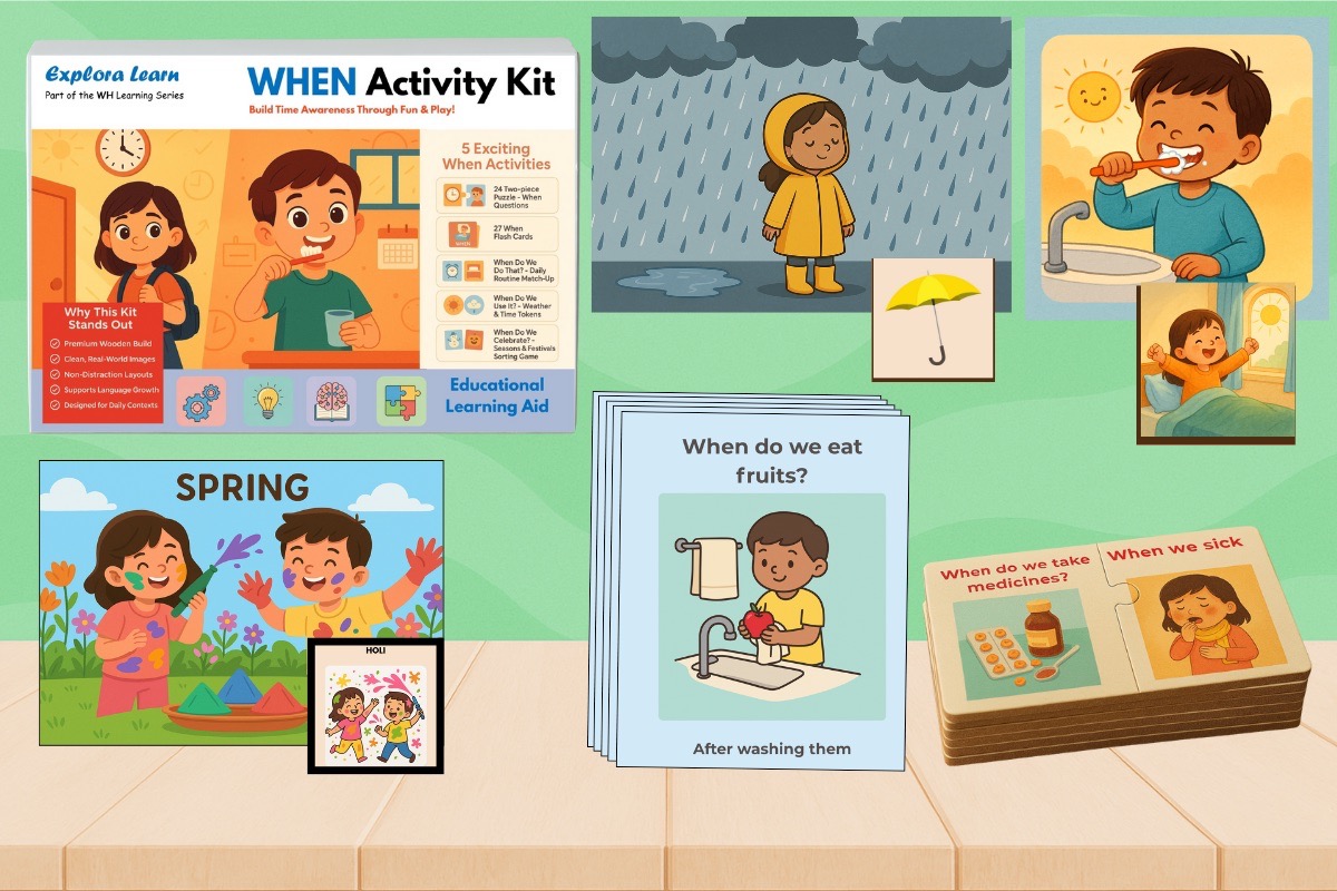 When Activity Kit for time and routine sequencing