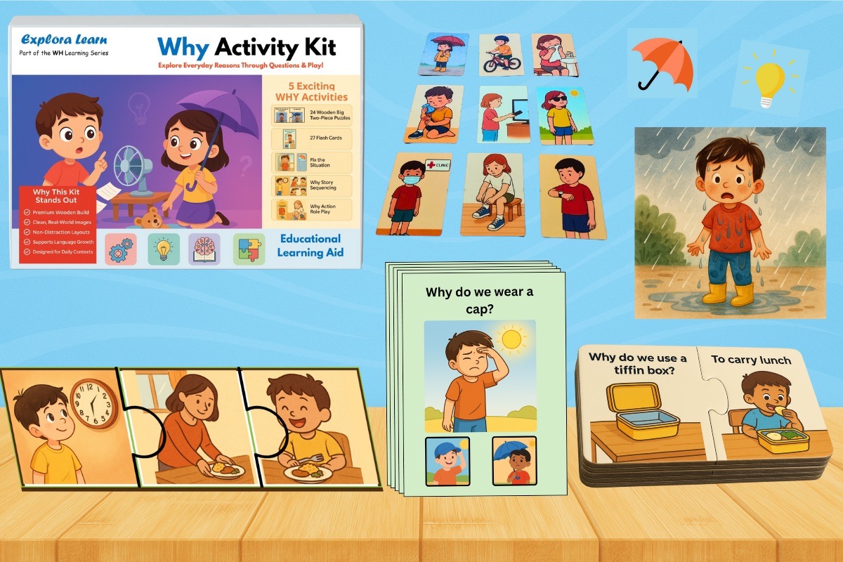 Why Activity Kit cause and effect puzzles