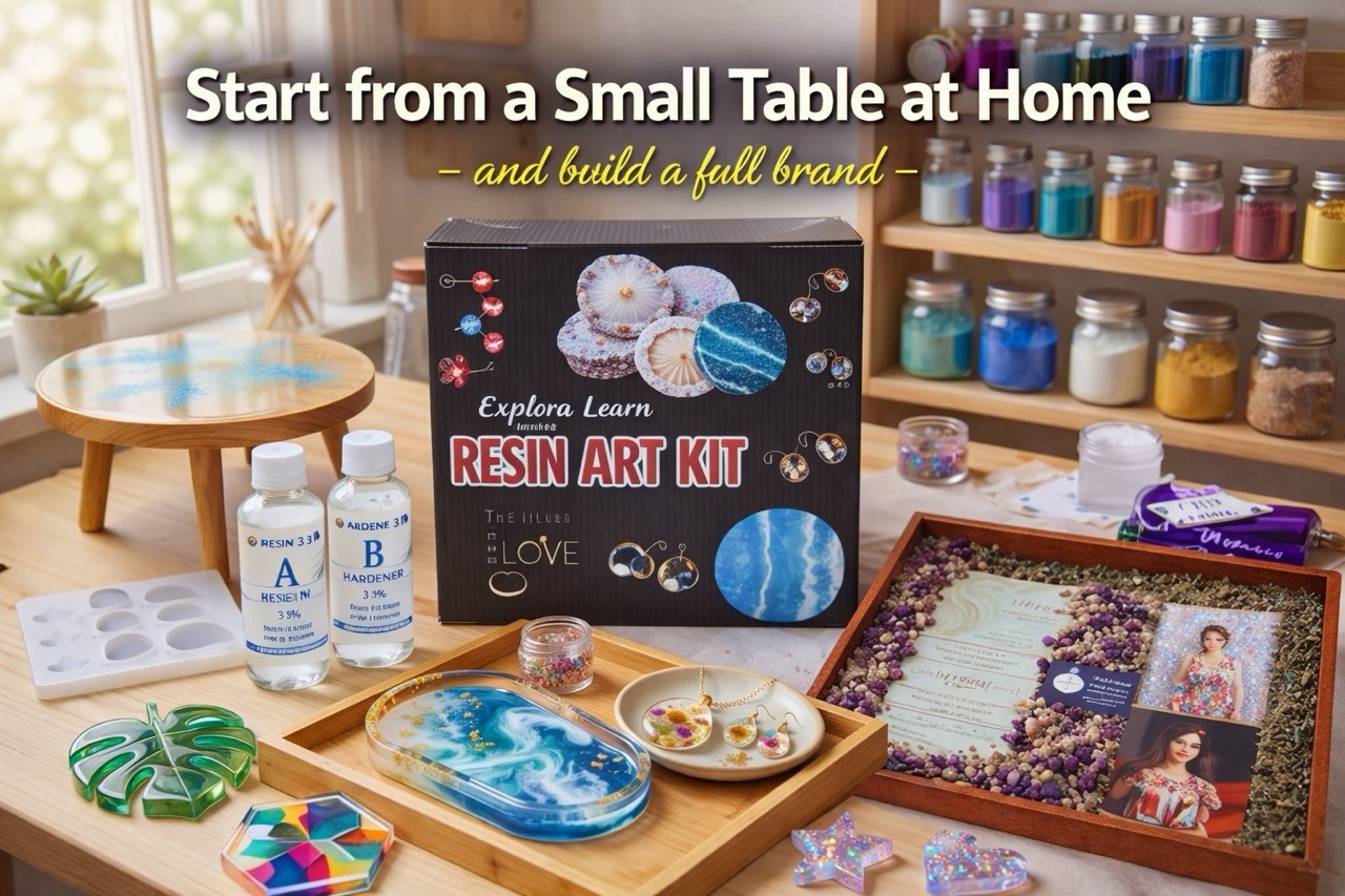 Top resin art business ideas