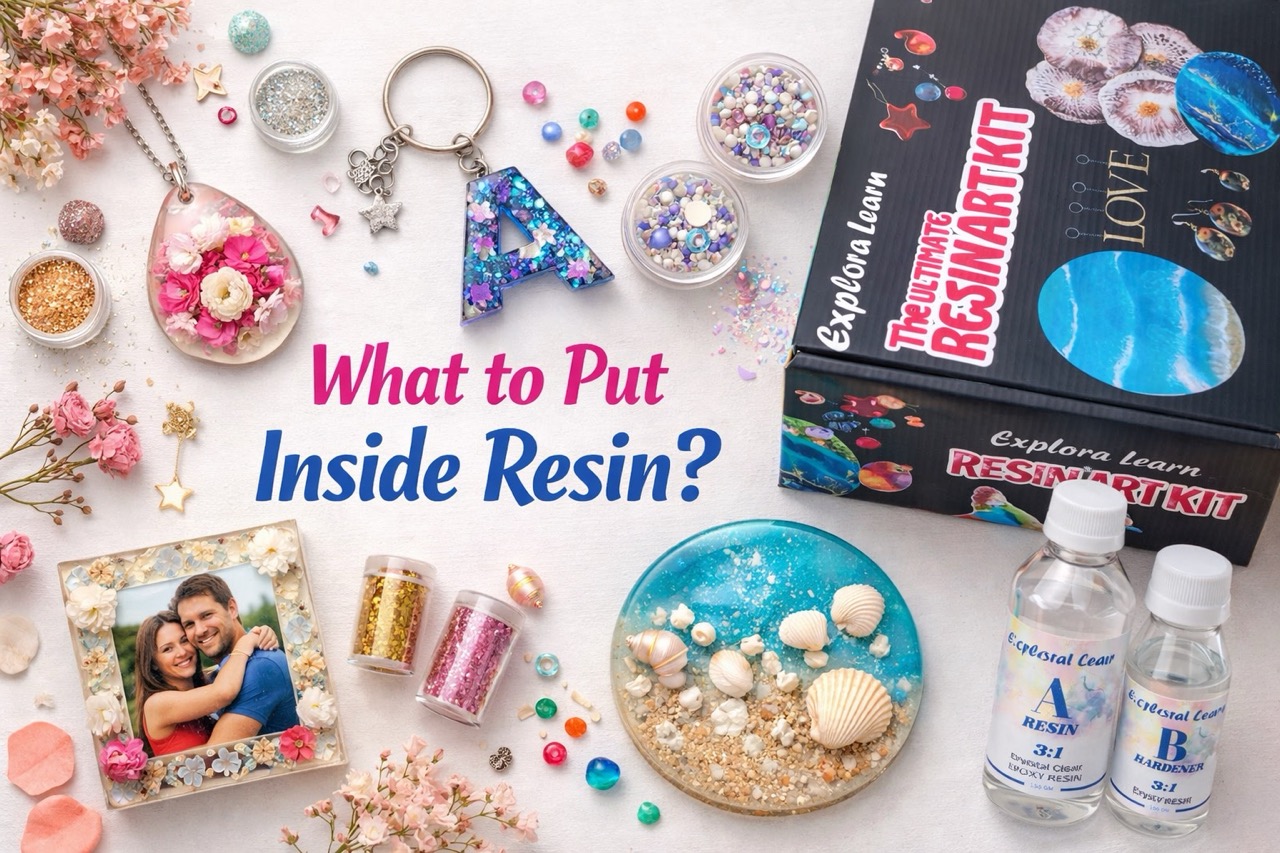 What to Put Inside Resin - Creative Ideas for Beginners