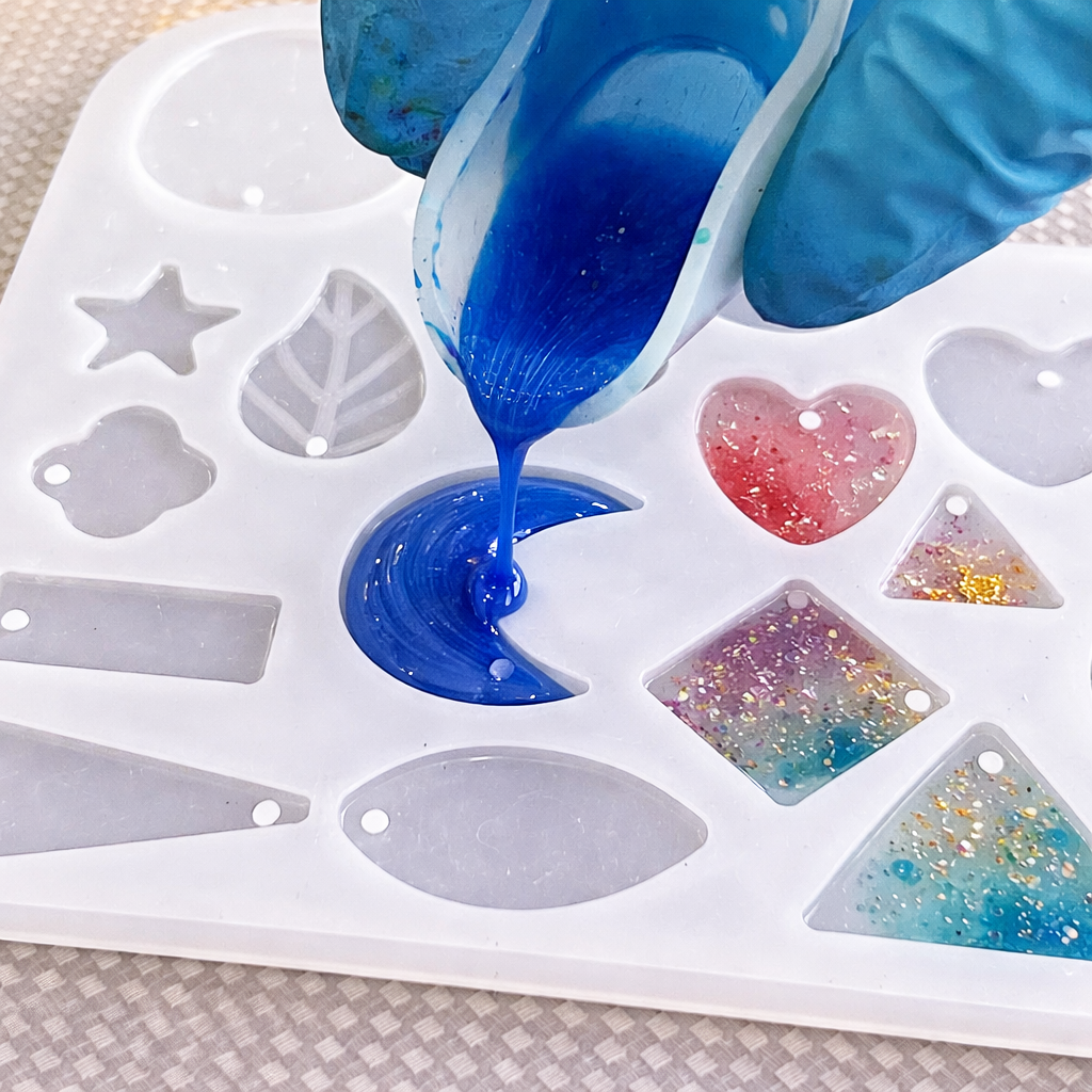 Multiple resin layers technique