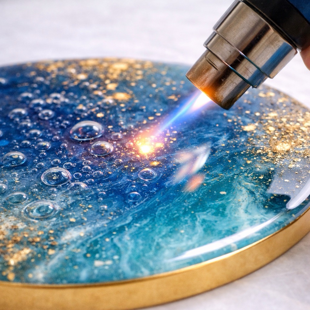 Bubbles in UV resin and how to fix them