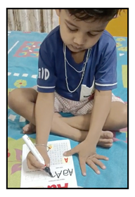 Child learning with Exploralearn