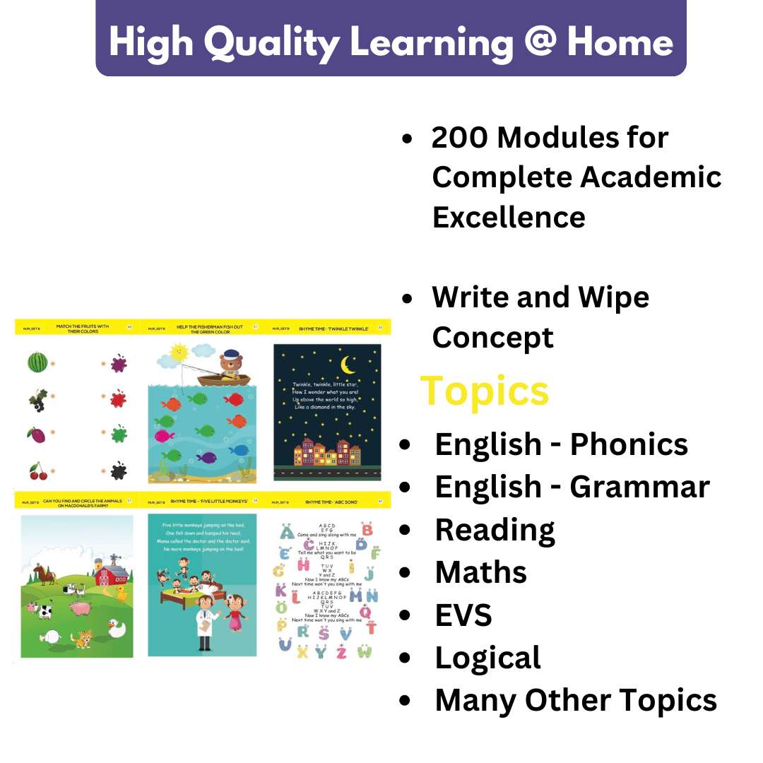 LKG Write and Wipe Books
